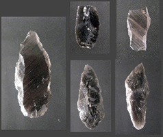 画像：2万年前の石器