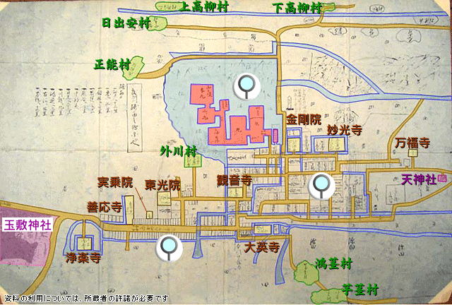 画像：武州騎西之絵図